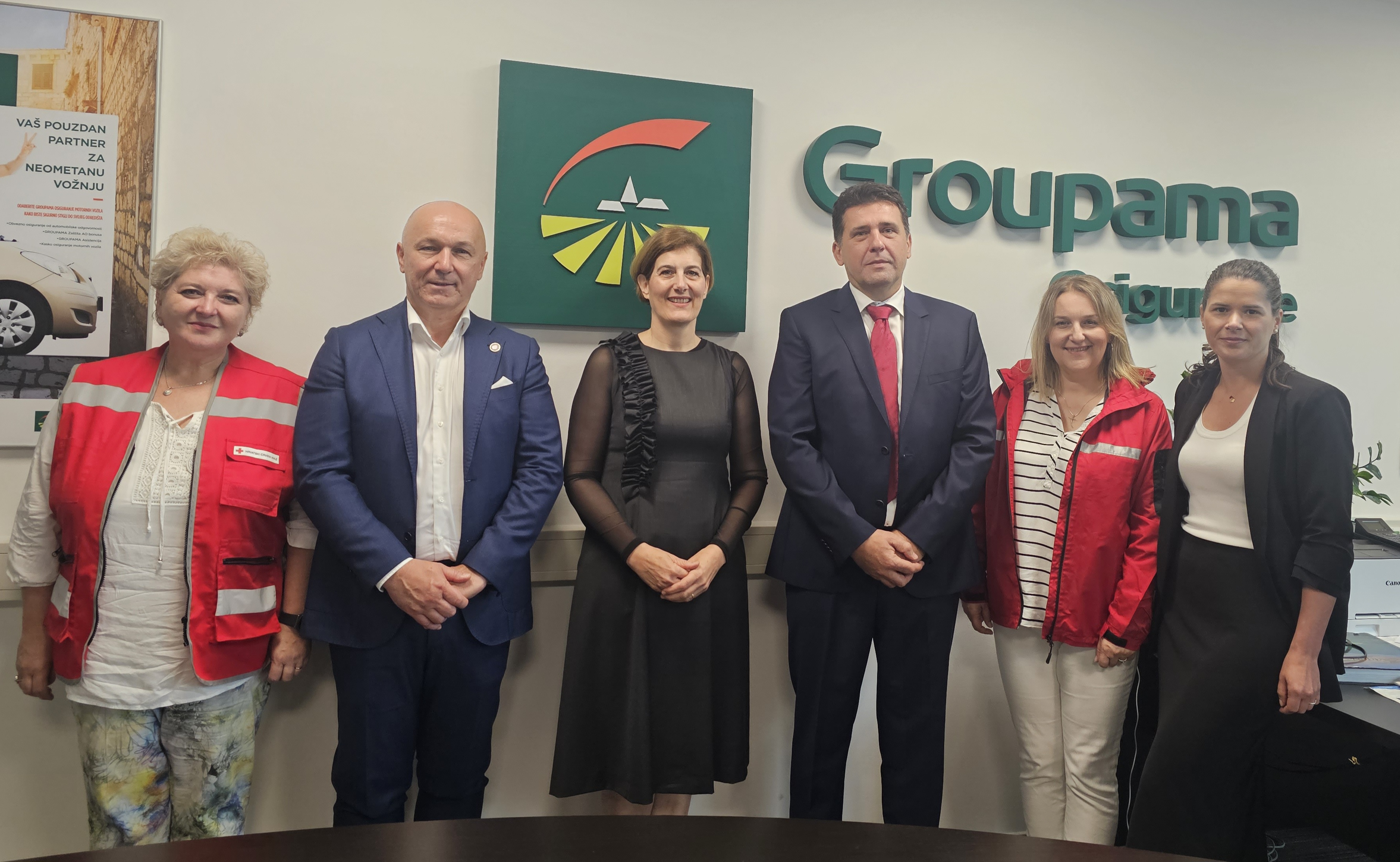 Groupama osiguranje i Hrvatski Crveni križ potpisali ugovor o suradnji u sklopu The Life Savers Programa